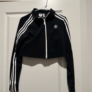 Crop Adidas Jacket Like New